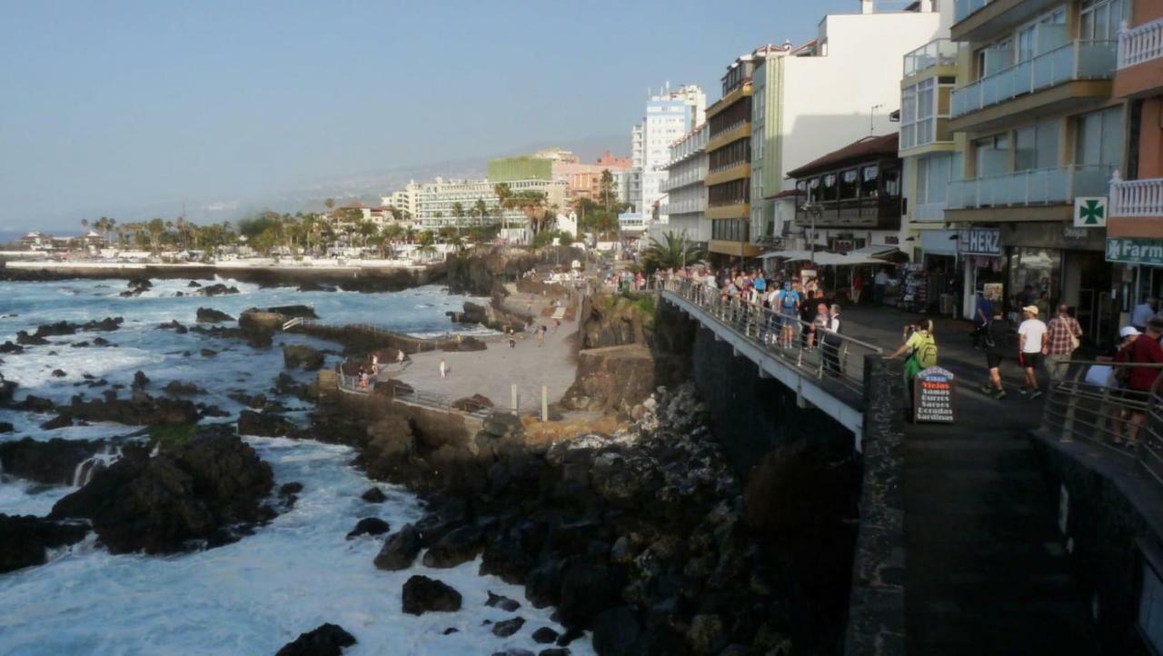 Estudio Edificio Emblemático Primera Línea Playa Первая линия Пуэрто-де-ла-Крус Экстерьер фото